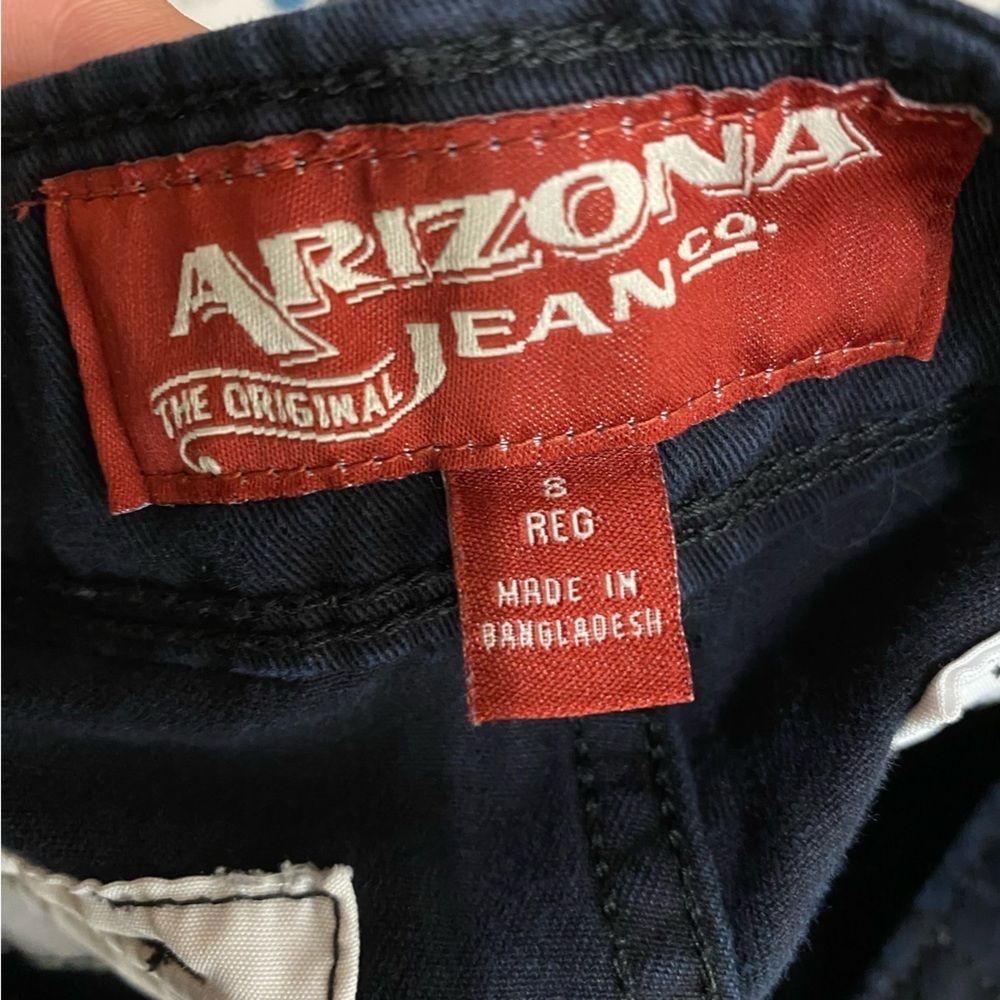 Arizona Jean Co Boy’s Navy Blue Cargo Shorts - Picture 7 of 9